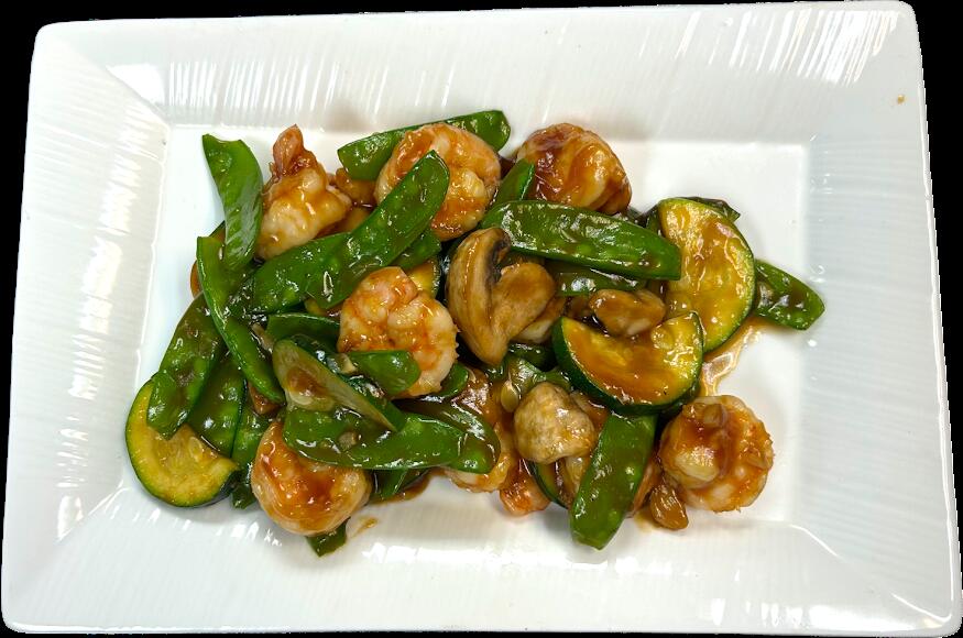 Shrimp With Snow Pea