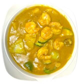 Curry Pineapple Shrimp (Hot)
