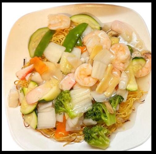 Seafood Pan-Fried Noodle