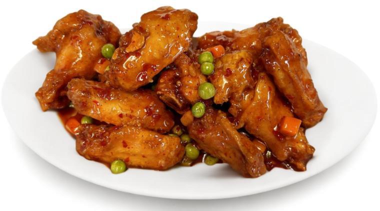 Hot Chicken Wings (10)