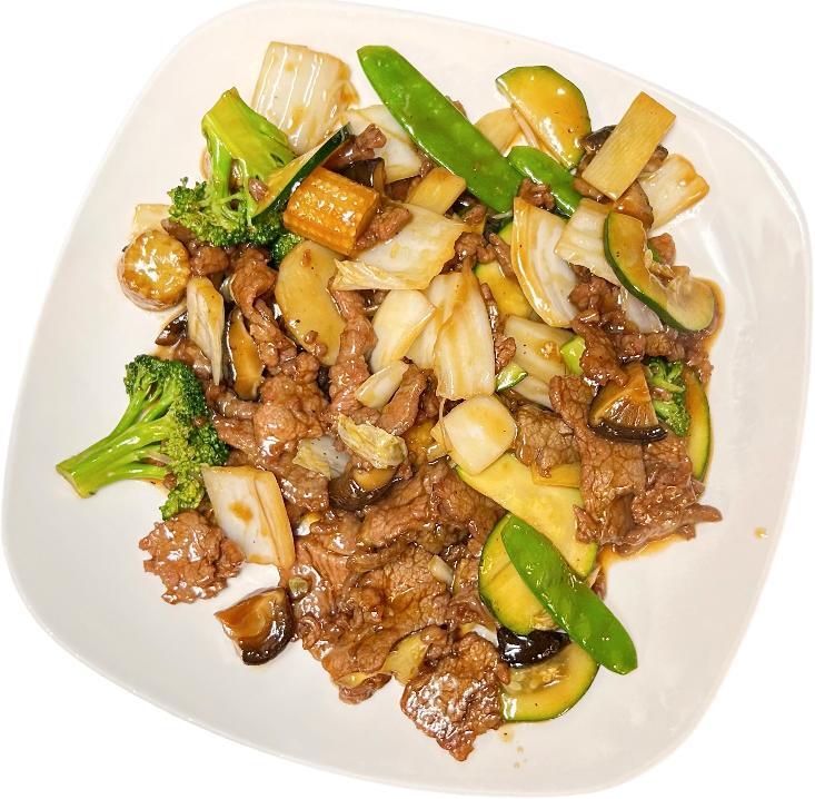 Beef With Black Mushrooms